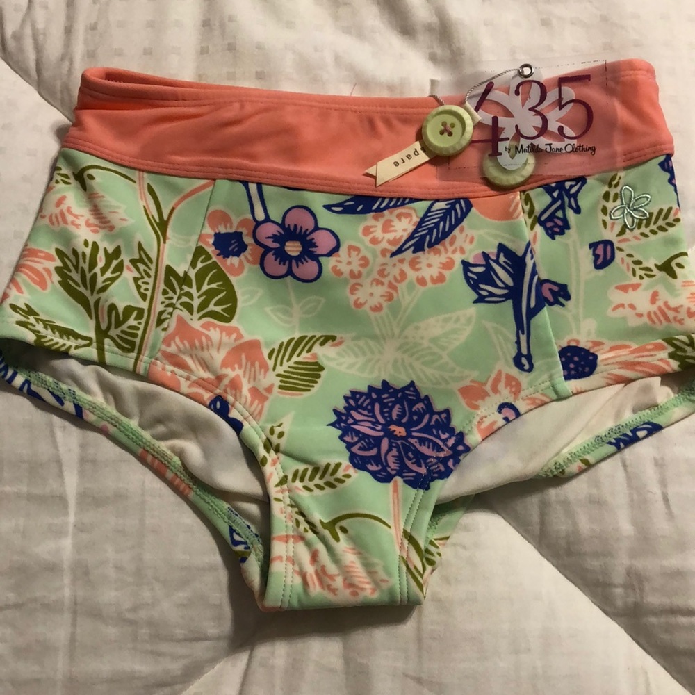 Matilda Jane girls size 10 bathing suit bottoms